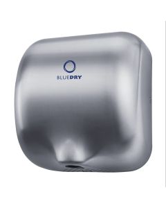 ECO BLUE DRY BRUSHED S/STEEL HAND DRYER  